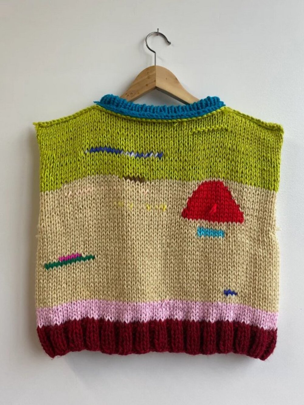 tony chesnut ragknit vest